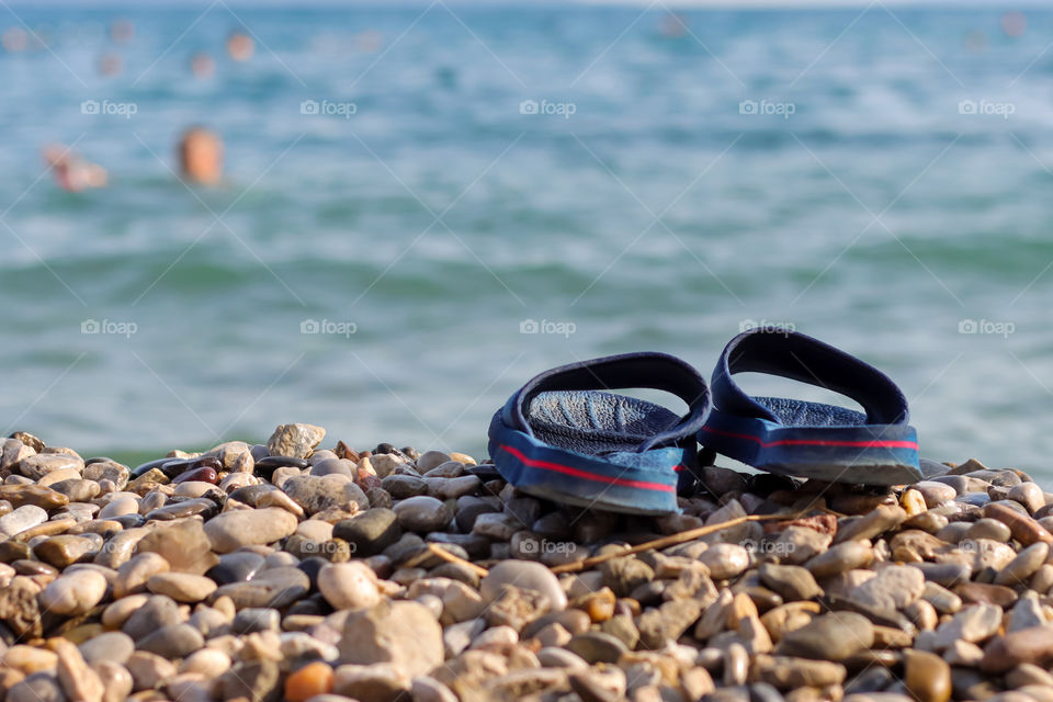 Enjoyment on a beach