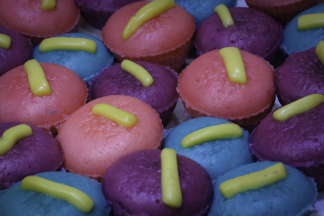 Hot rice cakes.