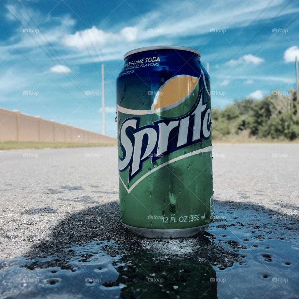 Summer Chill. A sprite chilling in the summer heat