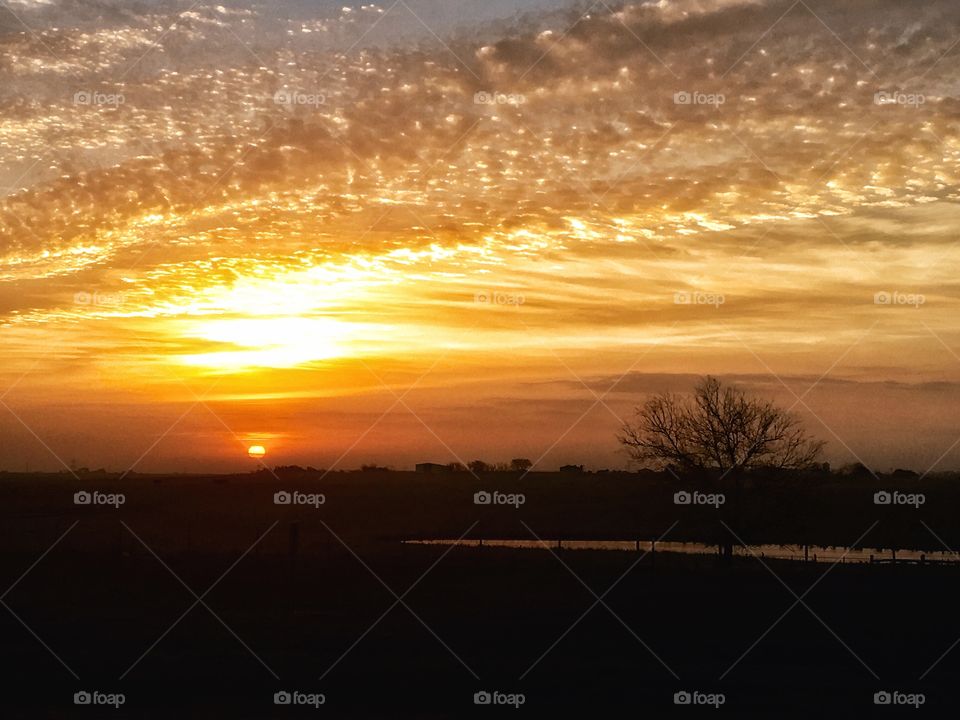 Scenic view of dramatic sky