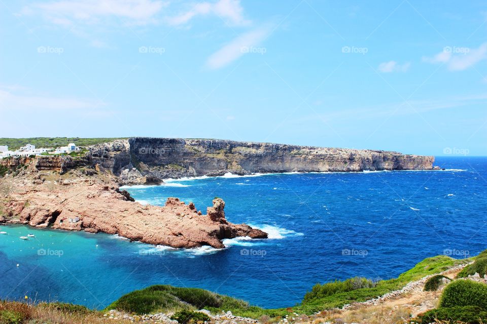 Summer days in Menorca, small beautiful island. 