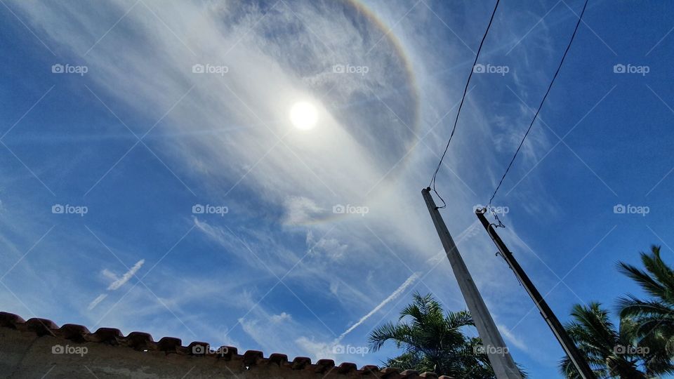 Rainbow on the beach !!