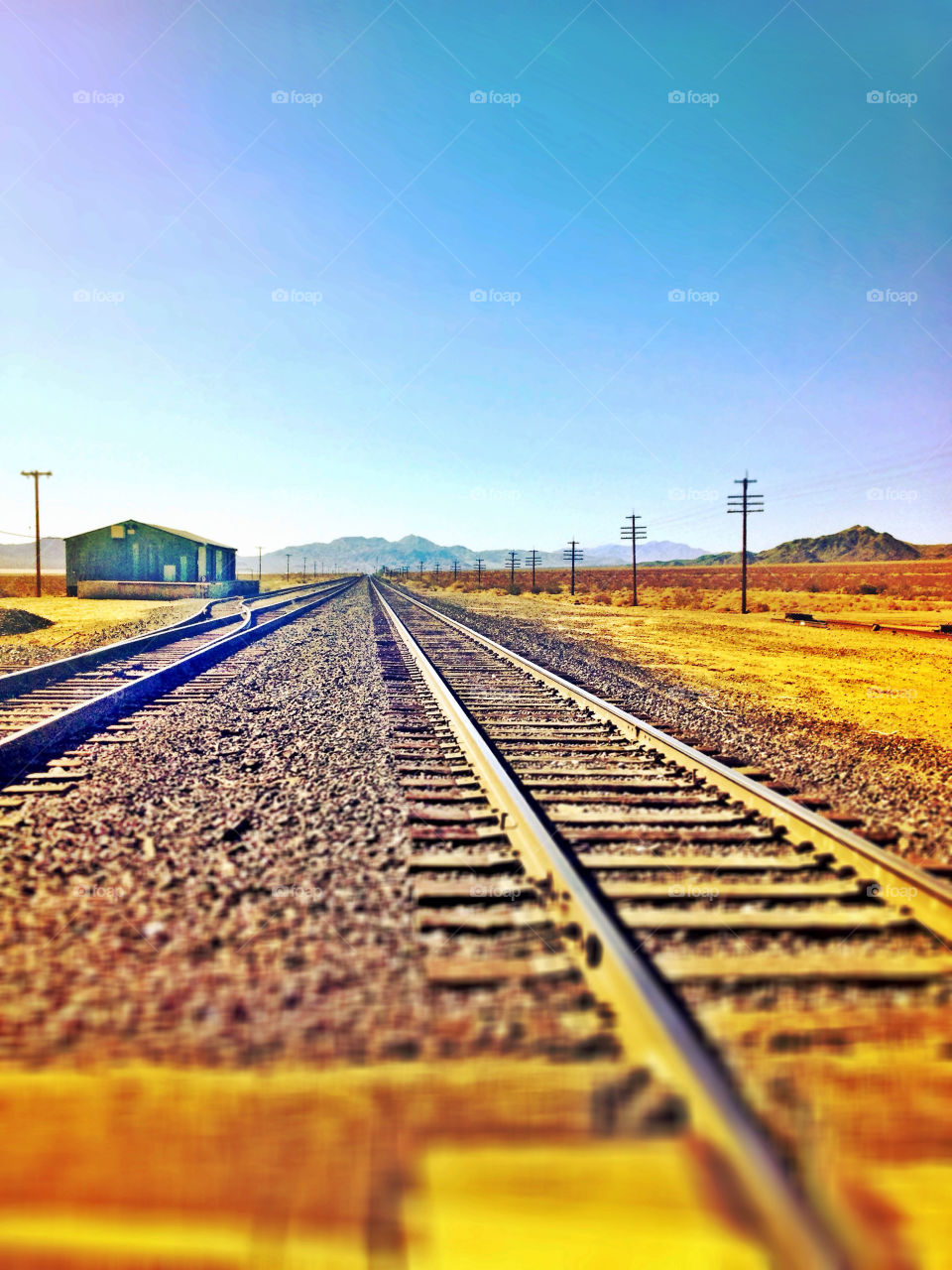 Railway, Railroad Track, Transportation System, Locomotive, Travel