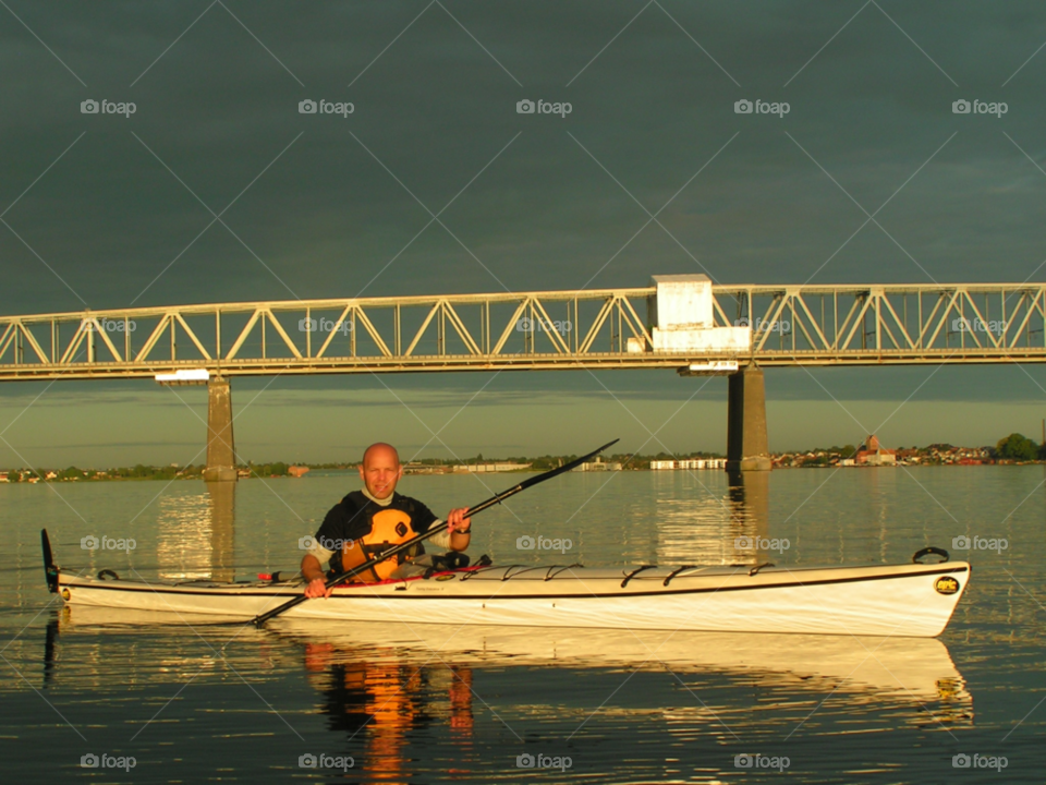 middelfart kayak sundown solnedgang by salsa