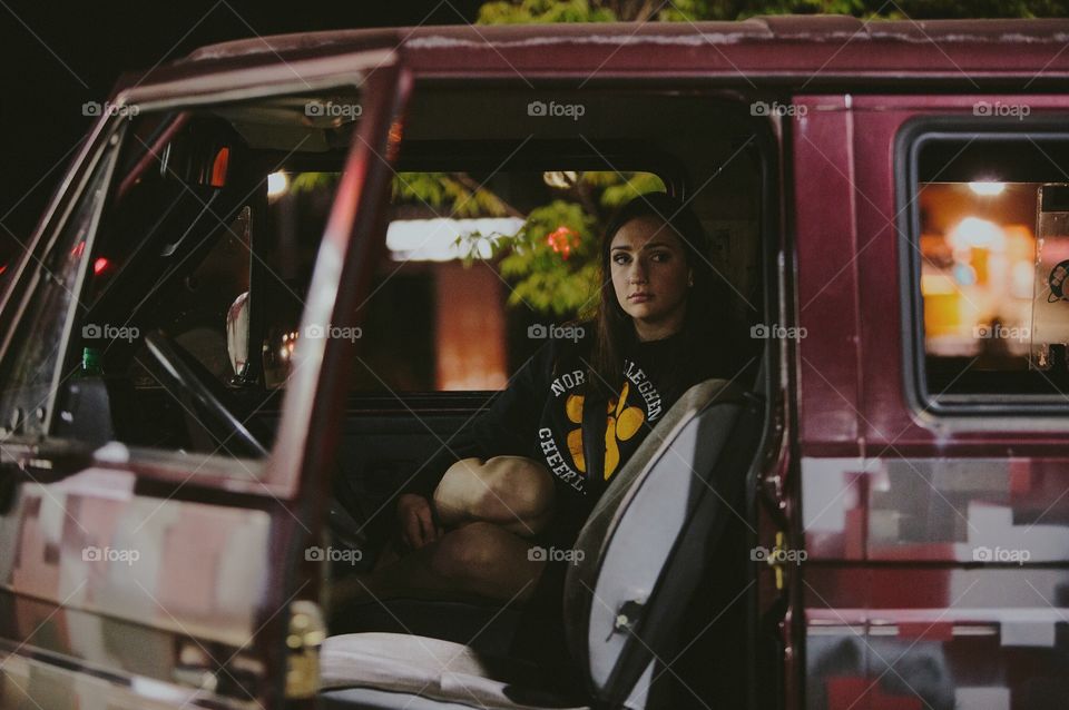 Vehicle, People, Transportation System, Car, Woman
