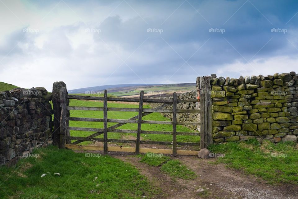 Gate in the Dales