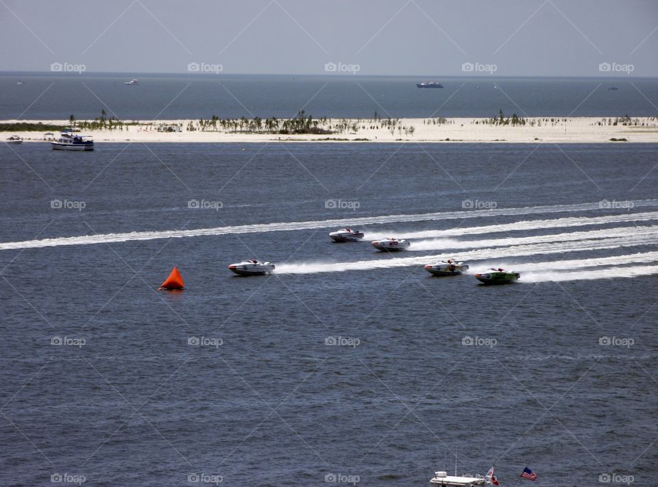 speed boat racing