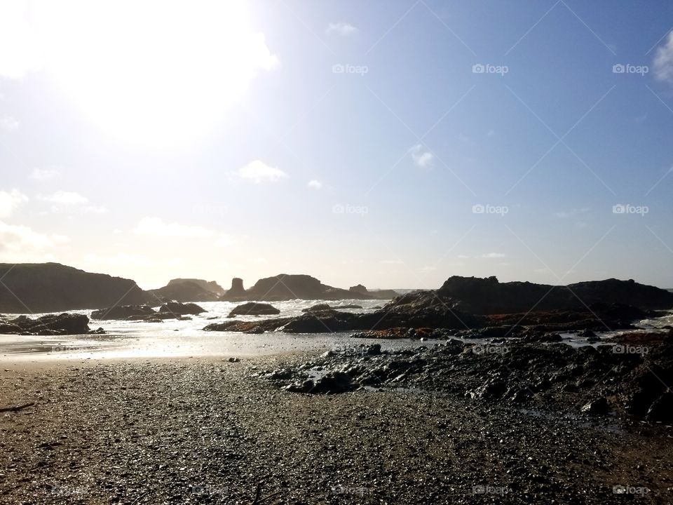 Beach, Water, Sea, Landscape, Ocean