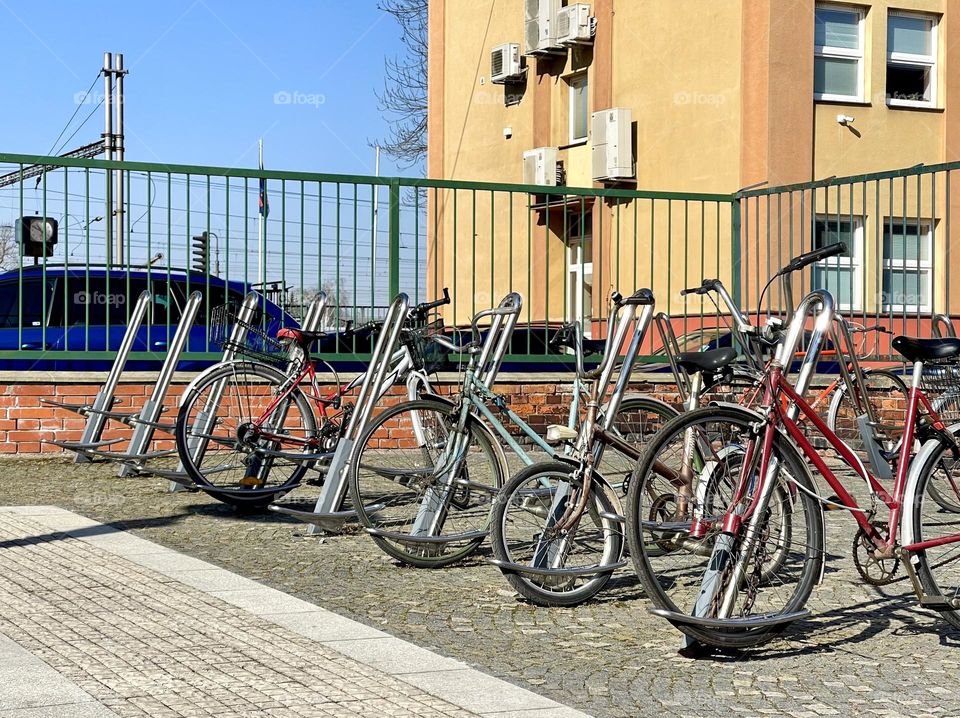 City bicycle parking 