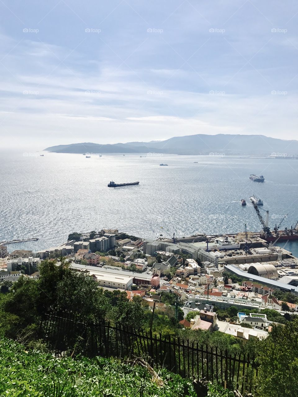Travel to Gibraltar, paradise, sea, sky