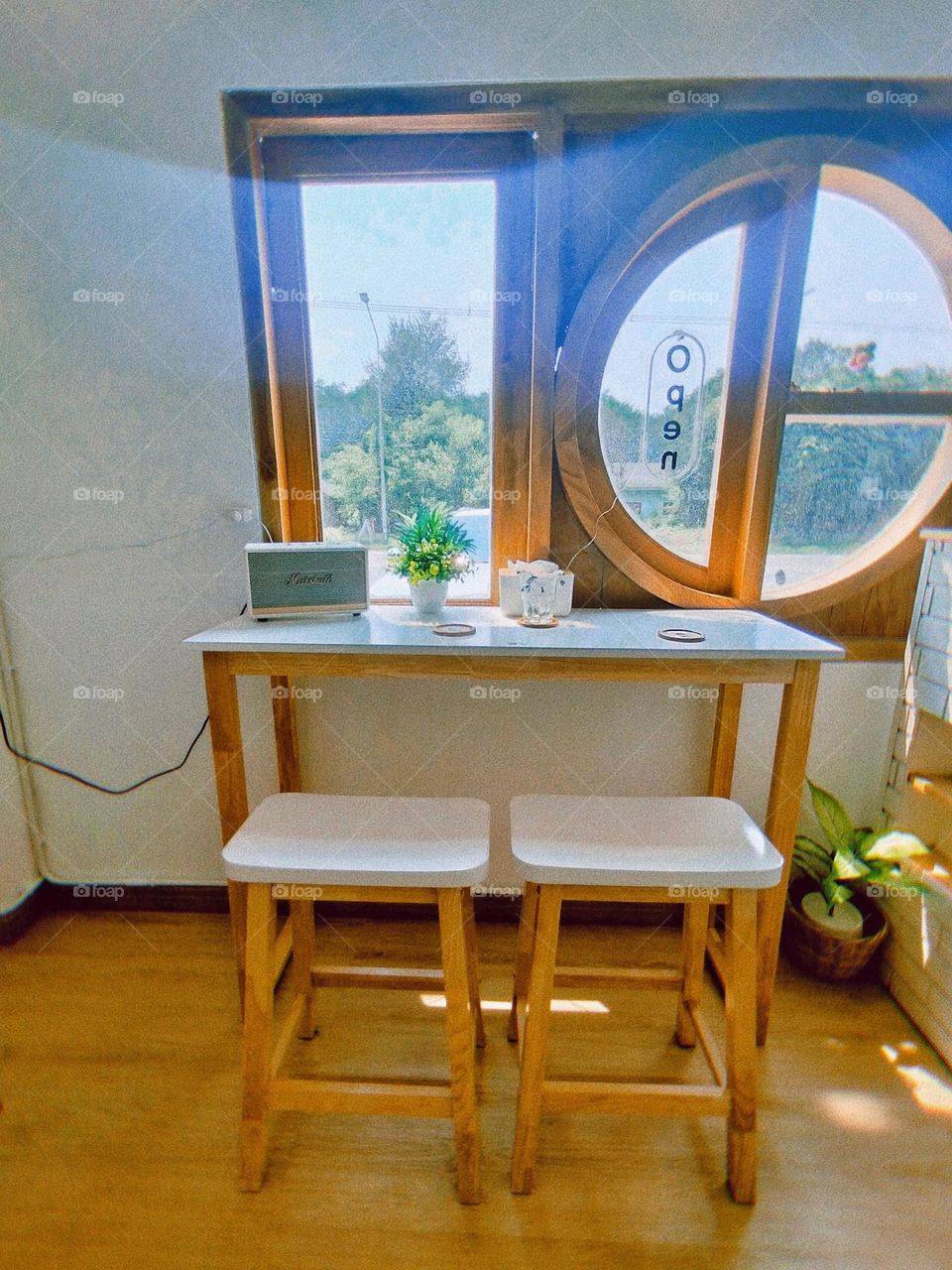 Cute cafe in the area where I live.