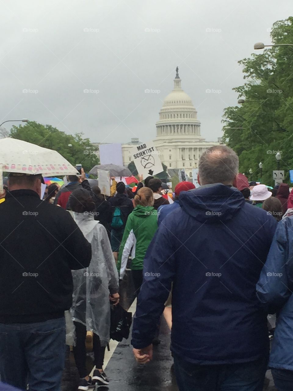 March for Science, US Capitol Building, Washington DC