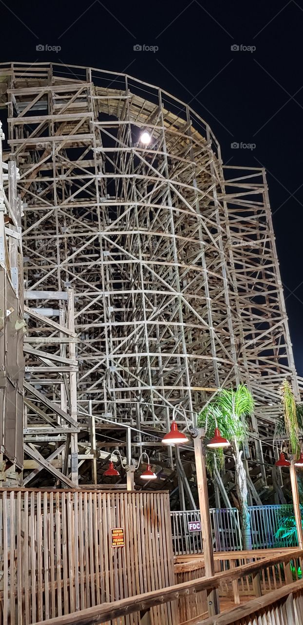 nothing better than an original wood rollercoaster