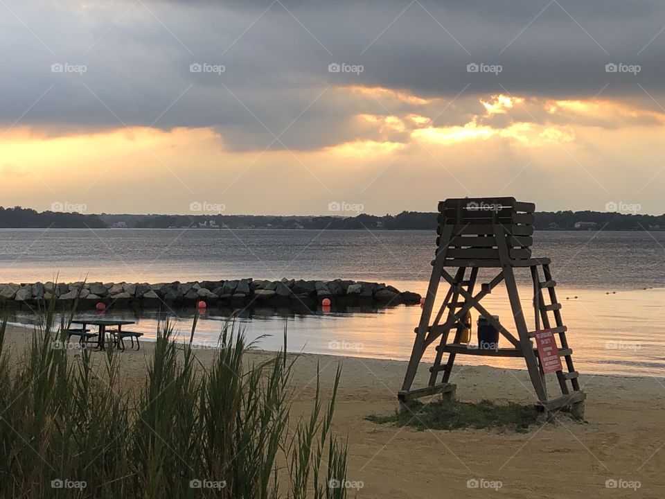 Sunset on Patuxent River
