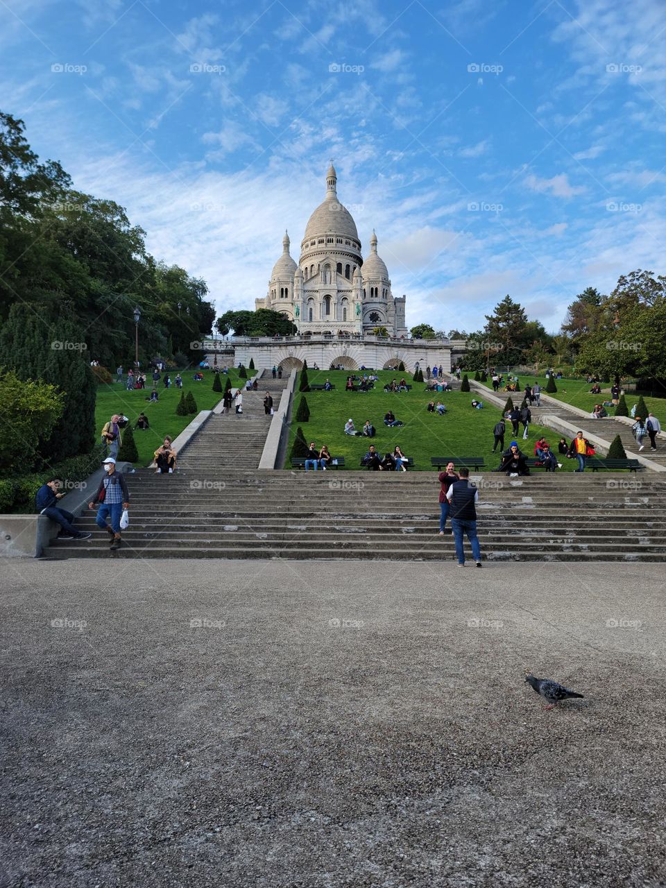 To walk up the steps, to this beautiful church, was breath taking.