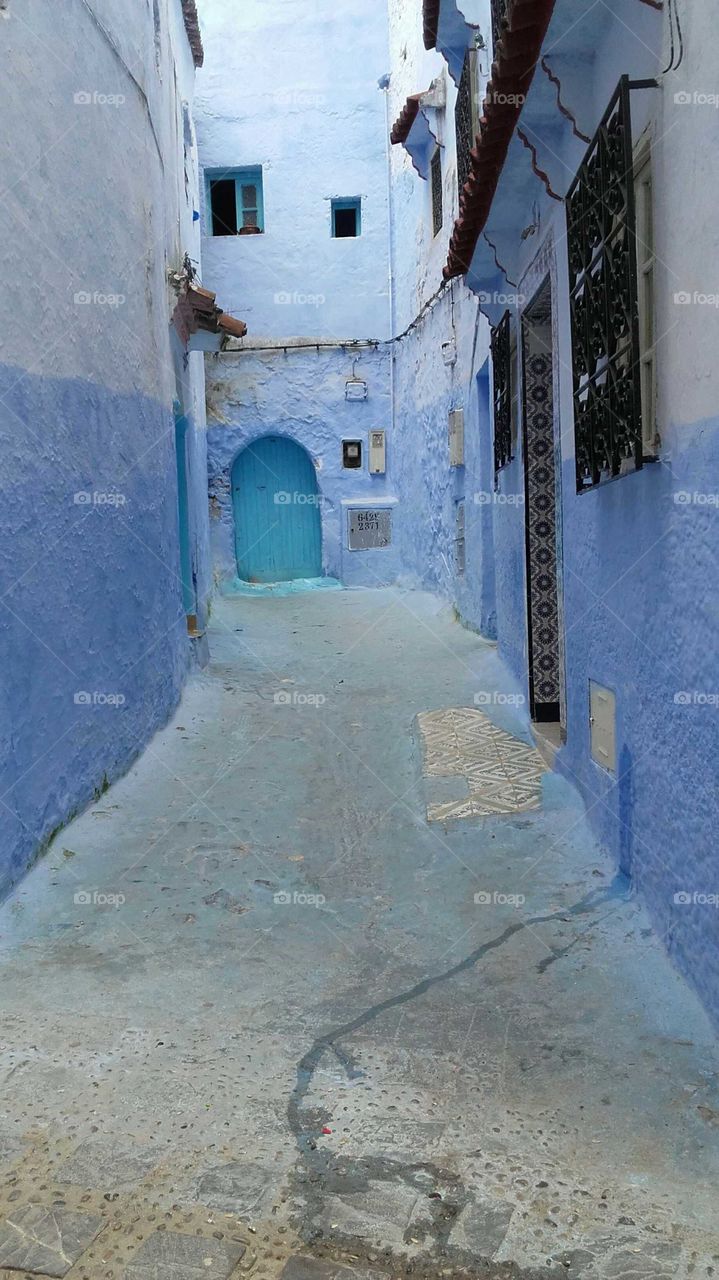Marroc (blue village)