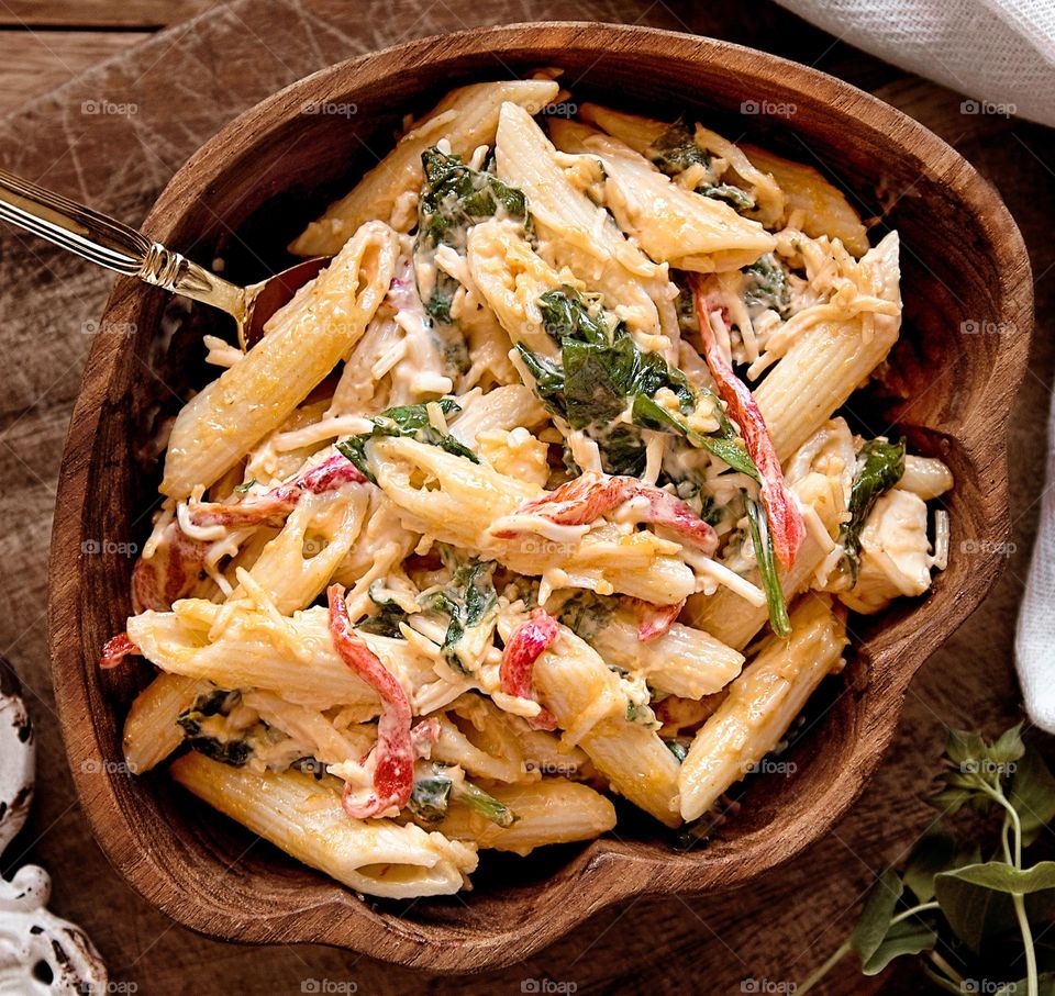 Delicious mixed salad appetizers