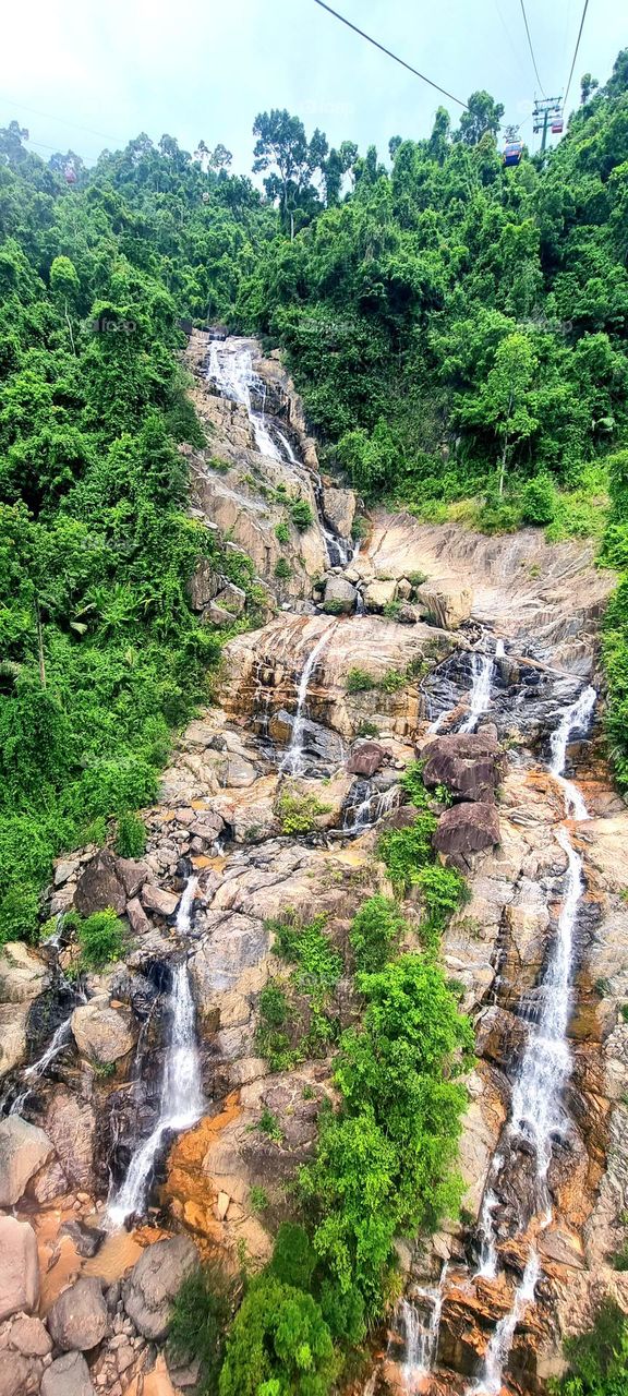 Ba Na Hills Waterfall, Da Nang, Vietnam