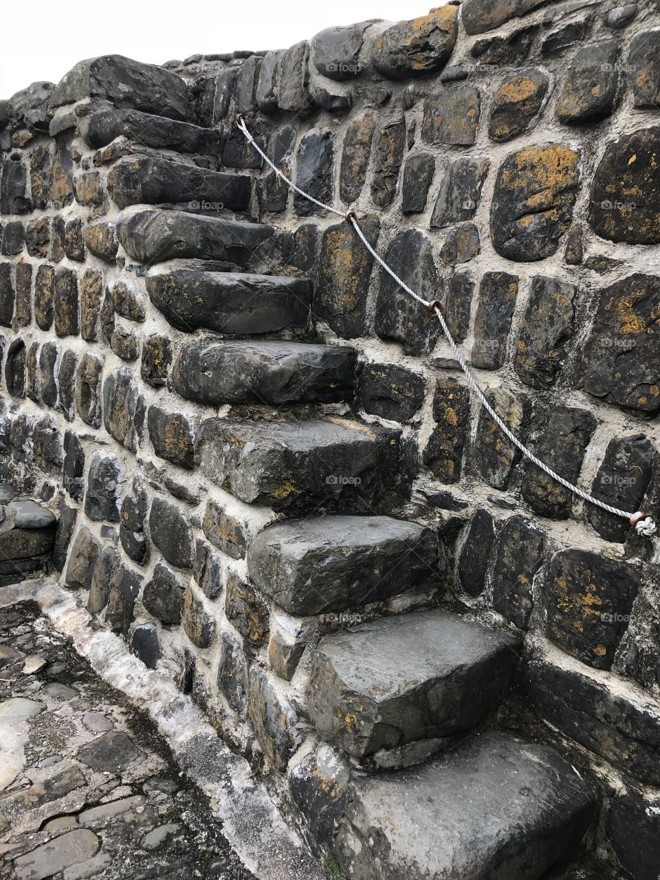 Atypical landing station or jetty found at Clovelly, some sturdy footwear would be advisable.