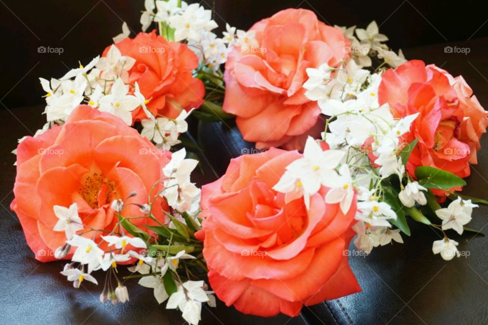 Flowers crown - Roses With Jasmine