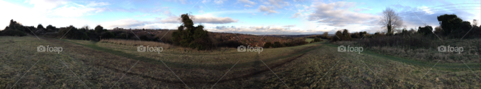 winchester england winter sky panorama by whittick