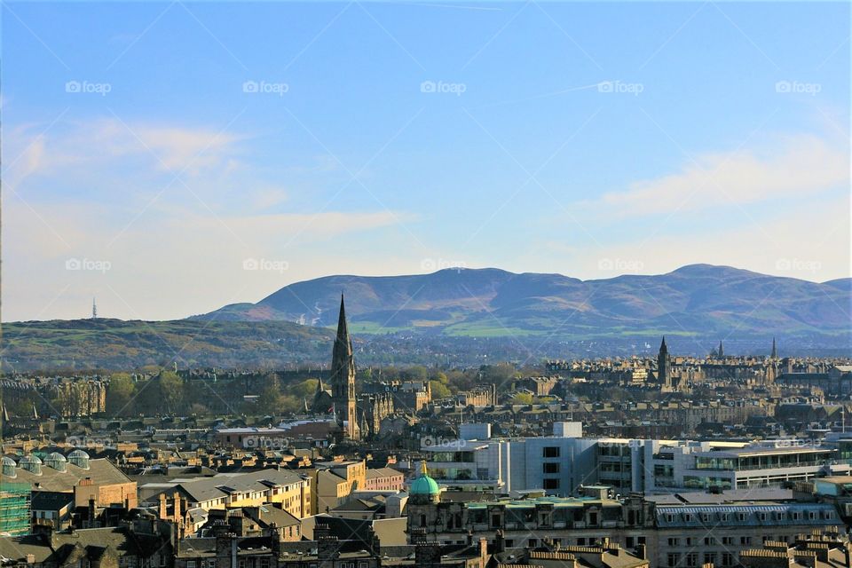 Scotland, Sterling Cityscape