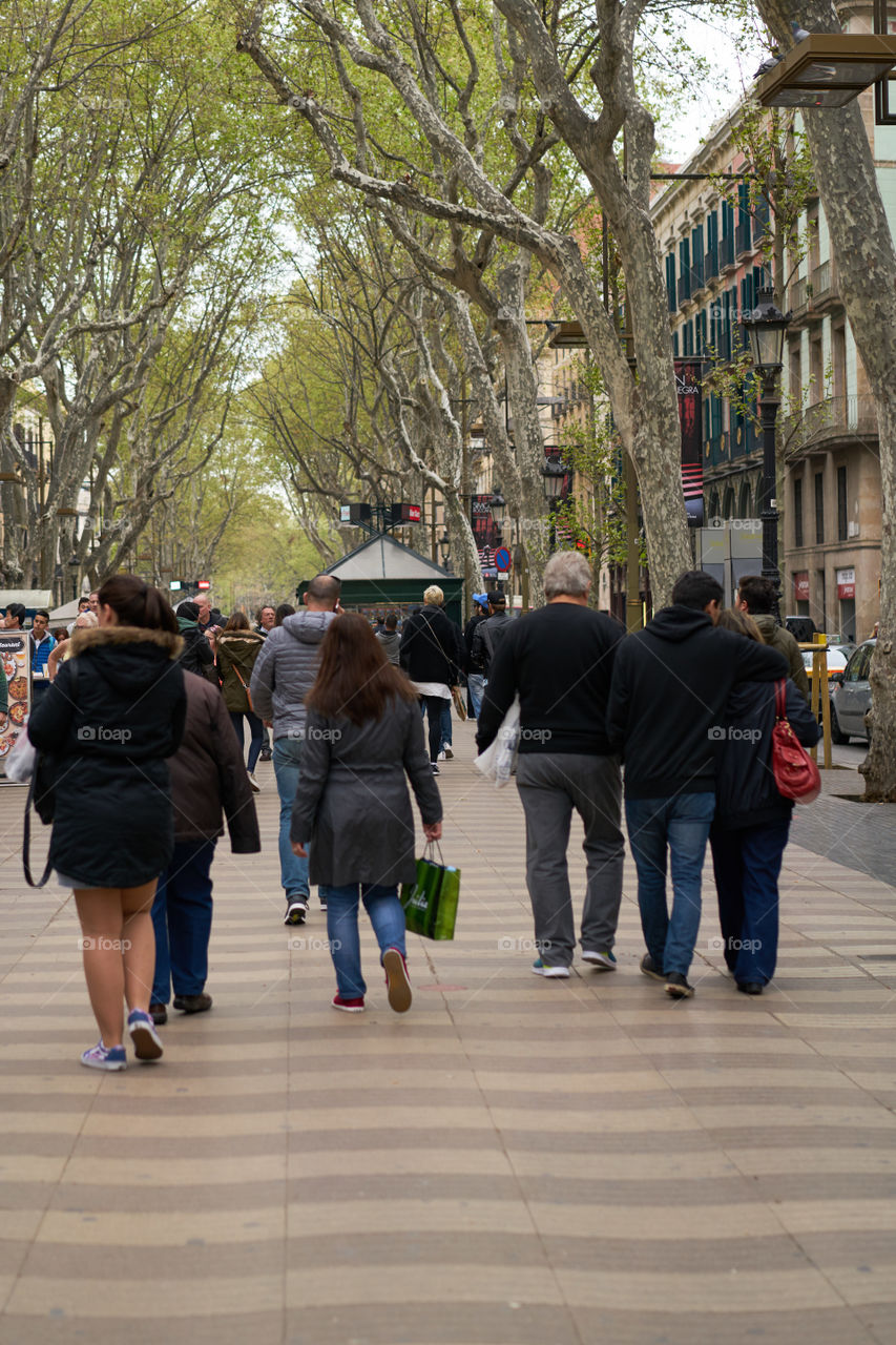 Barcelona. Las Ramblas