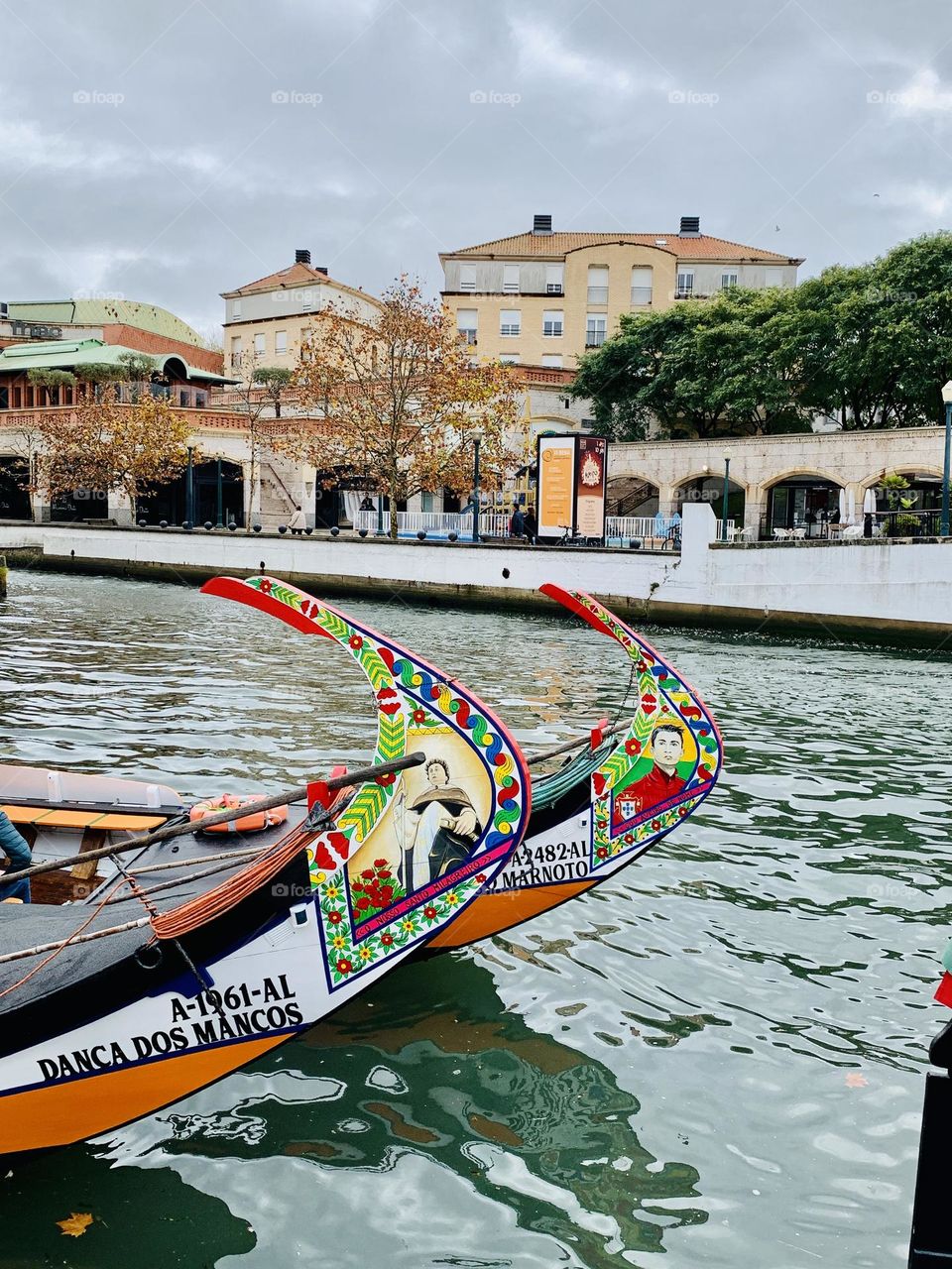 Typical Portuguese boats