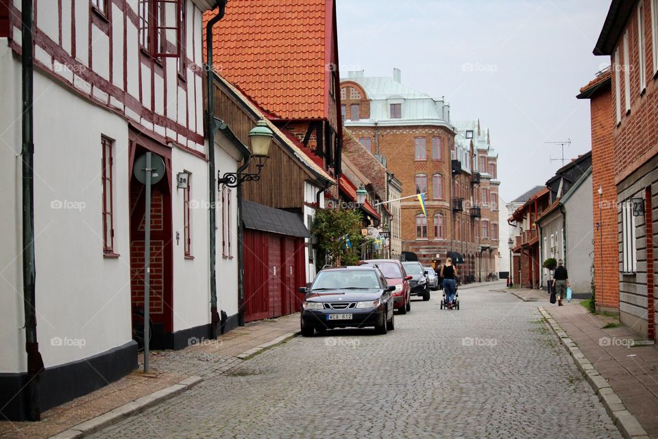 Street, Architecture, Town, City, Building