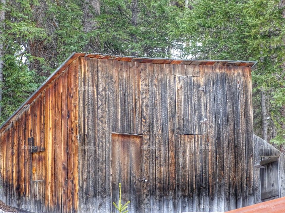 Rustic Building. Colorado
