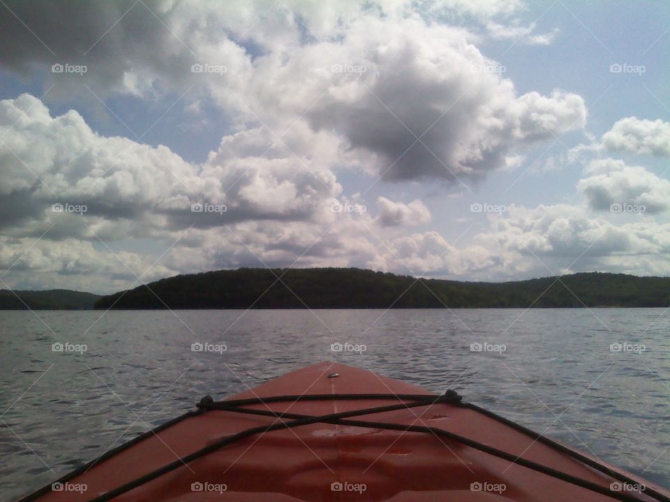 Kayaking on Lake Arthur II