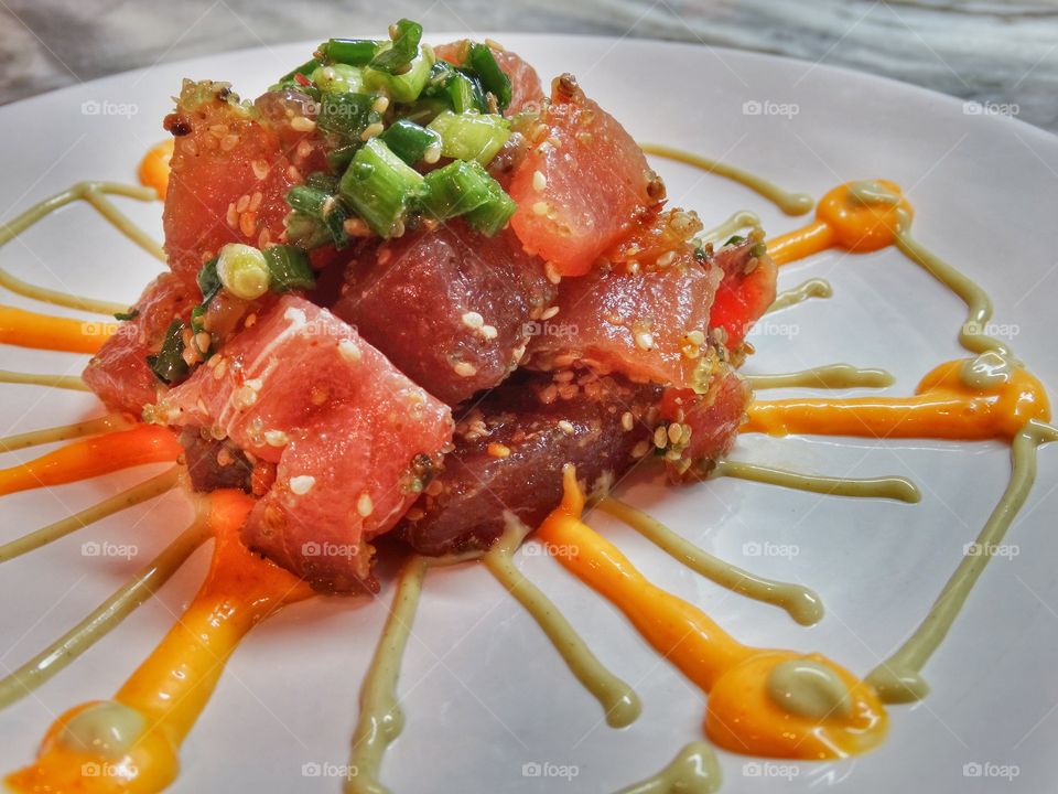 Raw Ahi Tuna