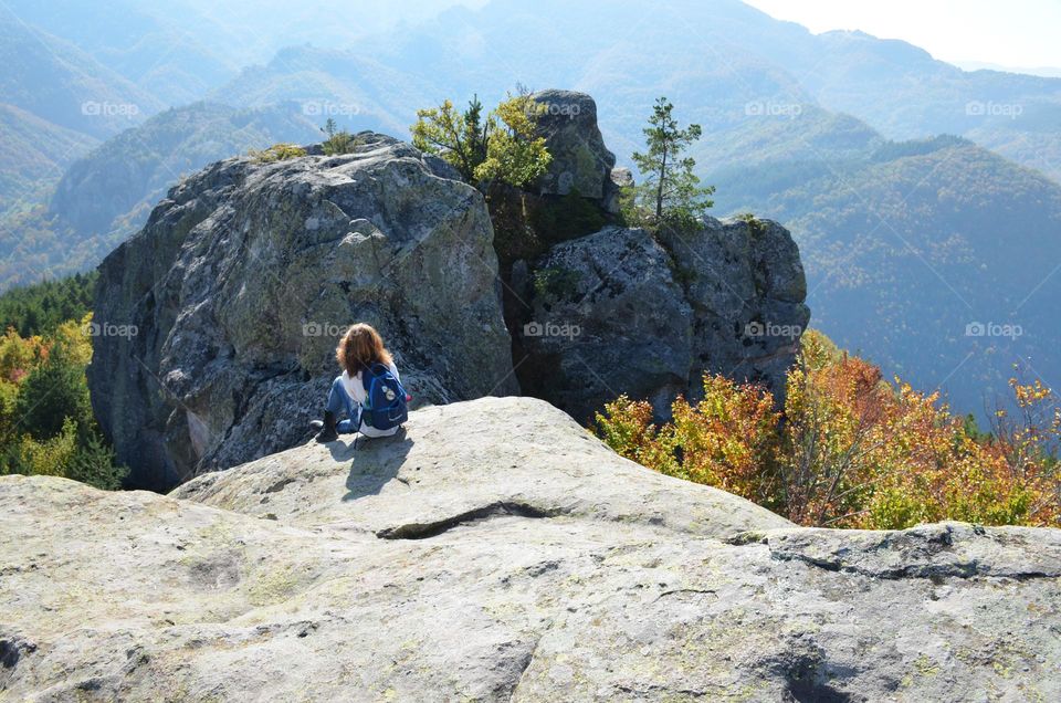 View from Belintash, Rhodope Mountains, Bulgaria