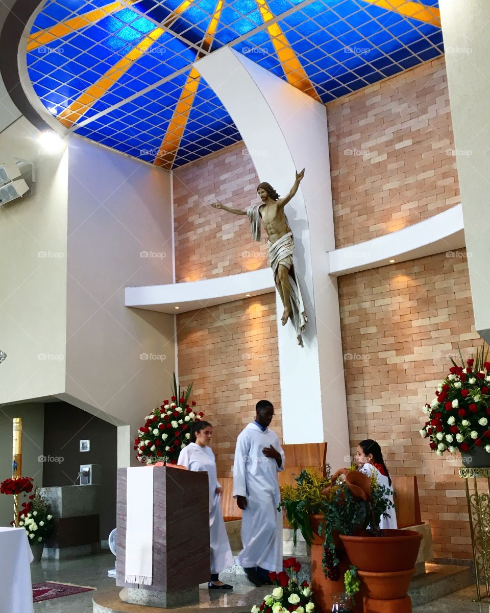 ‪Estamos reunidos para, as 16h, celebrarmos o Sacramento do #Crisma! l‬
‪São 89 crismandos da Paróquia São João Bosco, #DioceseDeJundiaí, na #Missa que será presidida pelo nosso bispo Dom Vicente Costa.‬