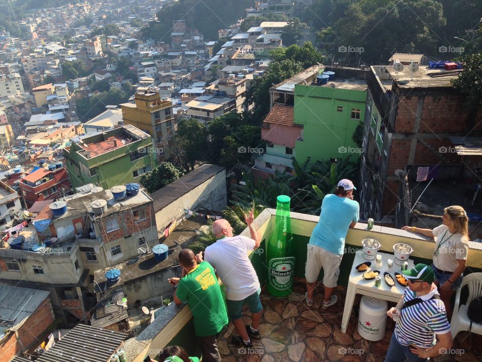 Favela, Rio de Janeiro Brazil