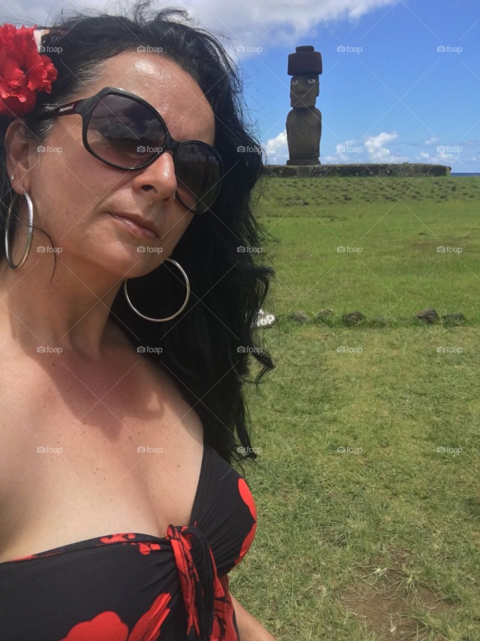 Moi and the Moai