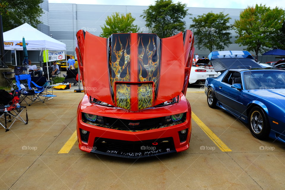 Camaro car show