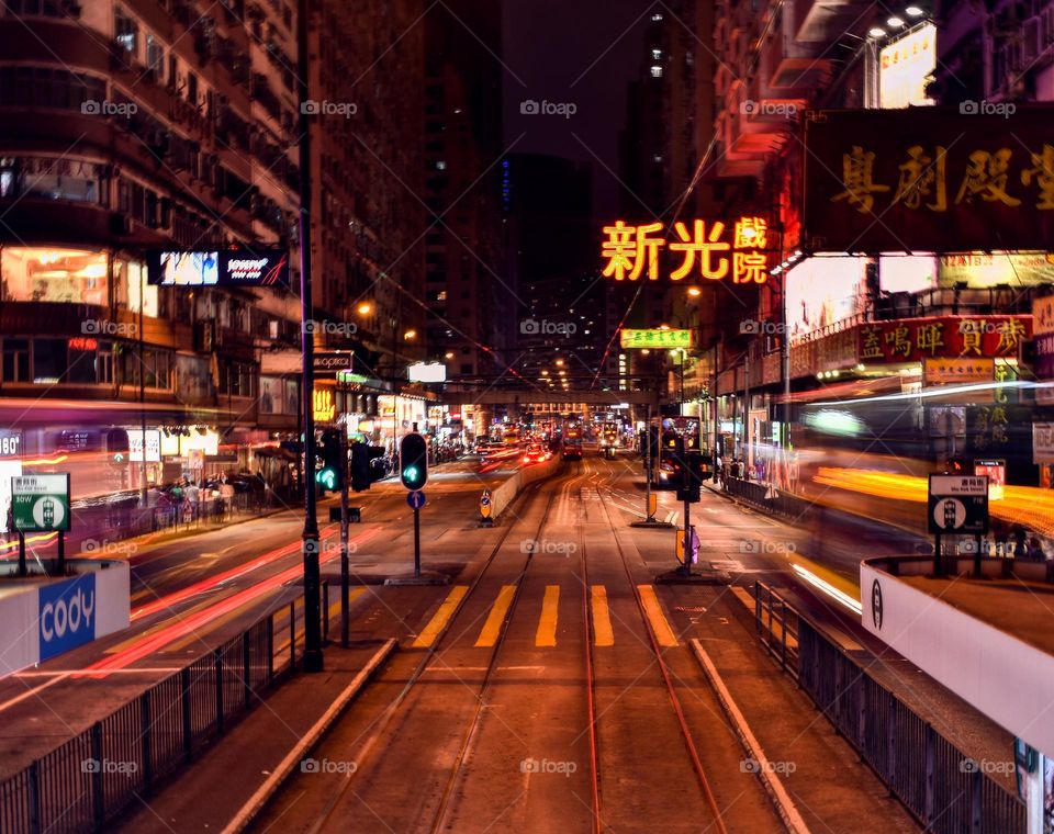 Night in Hong Kong