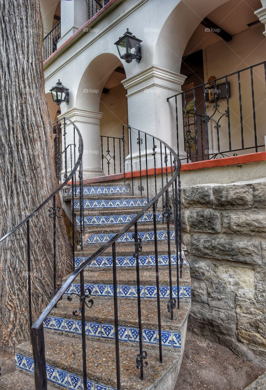 Stairs Around The River Walk