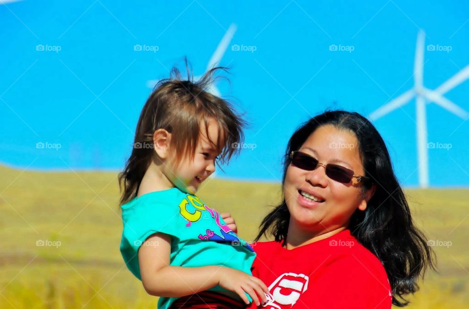 Precious Moments of Mother and Daughter
