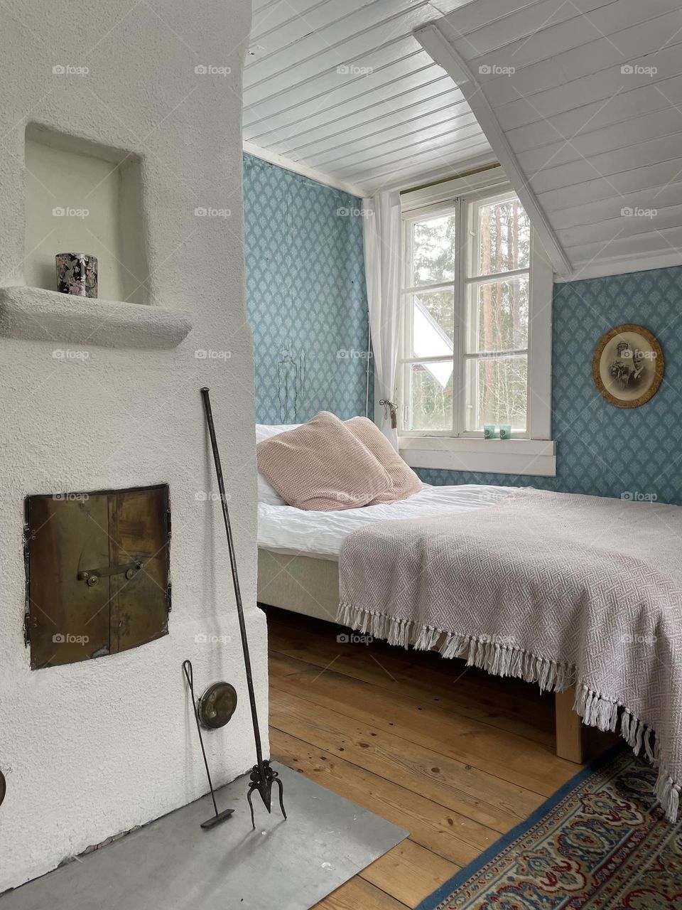 Sovrum i torpet 