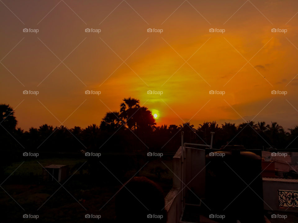 Sunset, Kerala