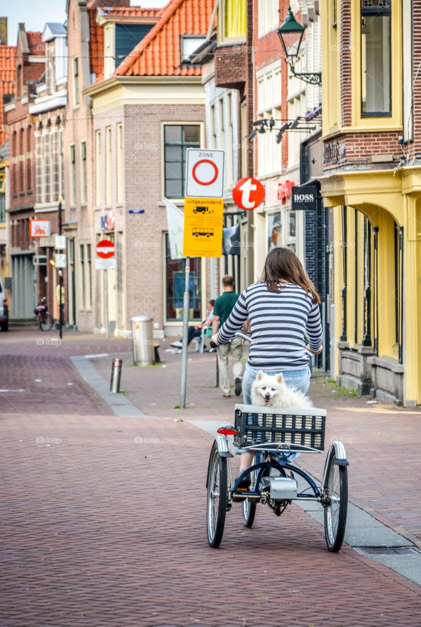 Me & my bike. Holland