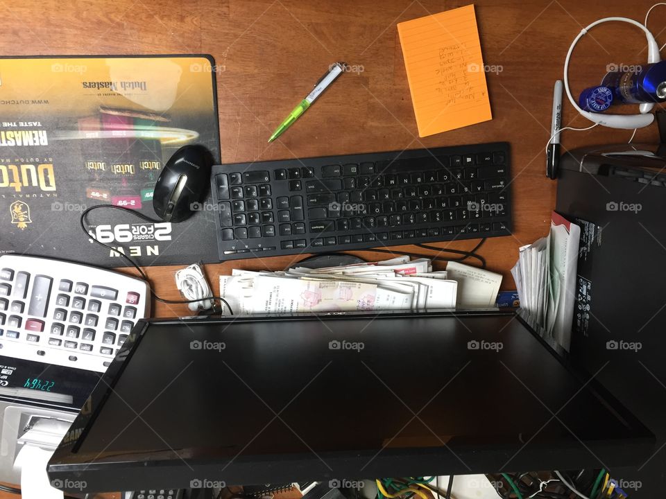 My desk