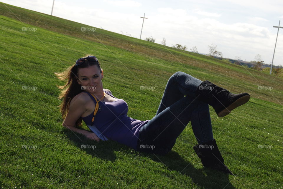 When she was really happy