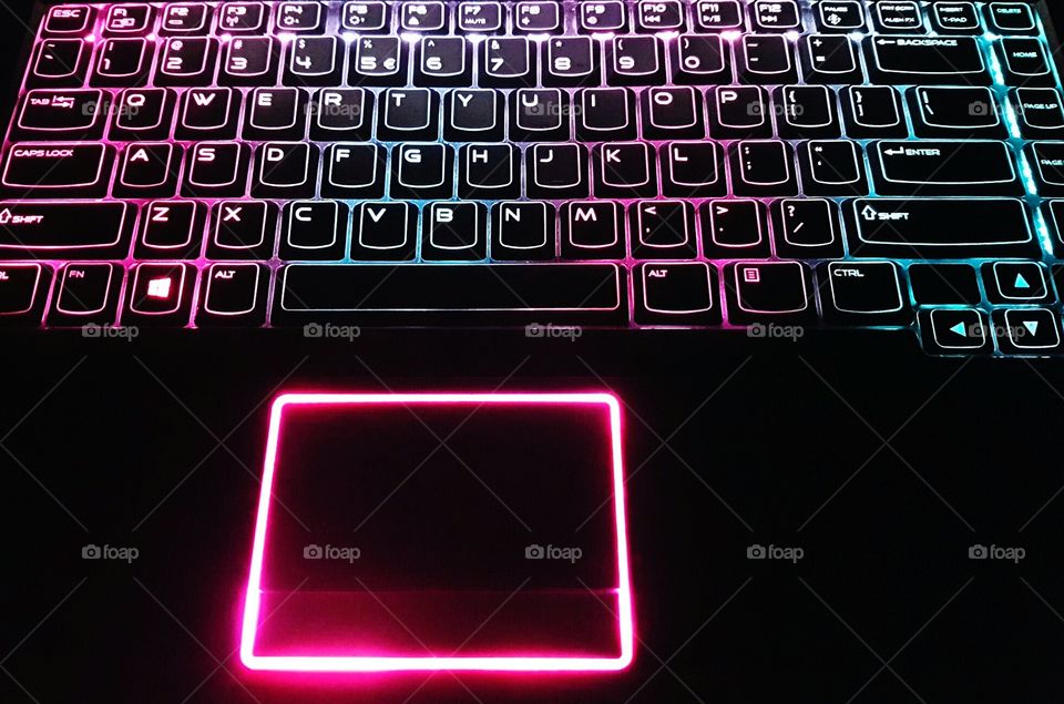 Illuminated keyboard