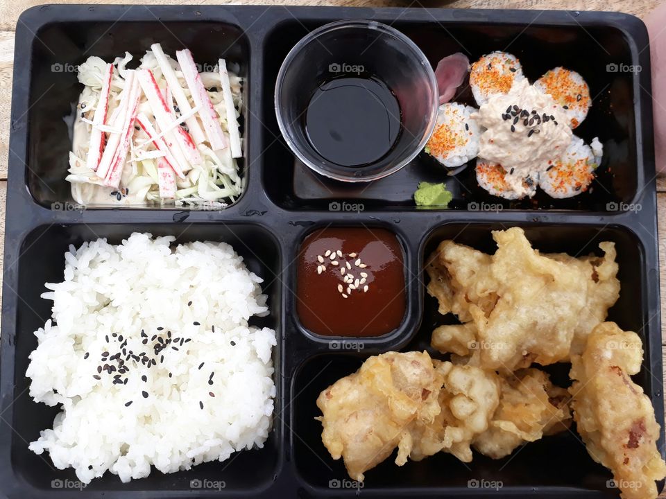 Chicken Karaage Bento box