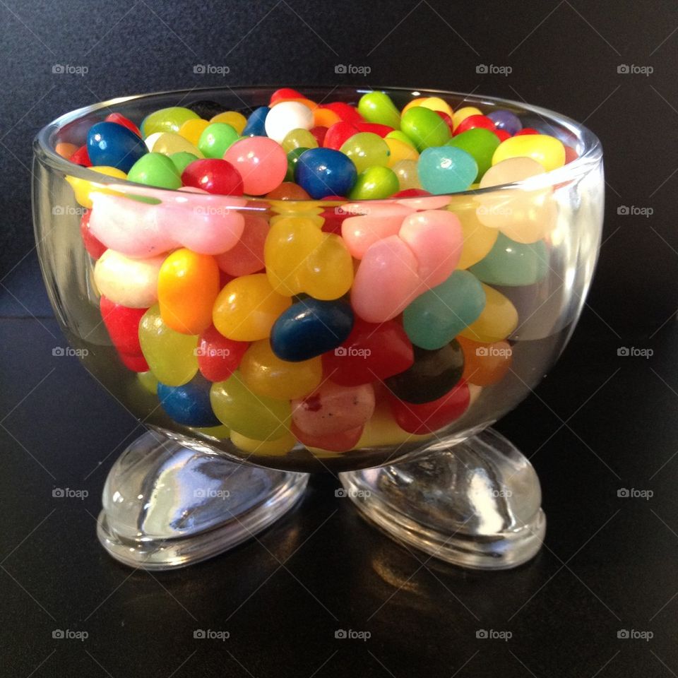 Jelly Bellies - Footed Bowl