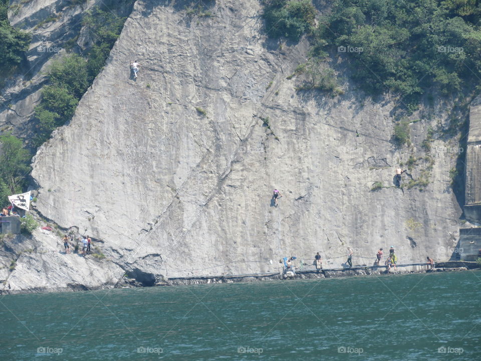 sport lake rocks lake