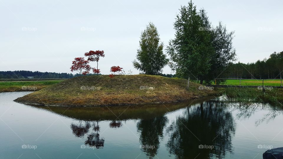 own small island.. in Latvia